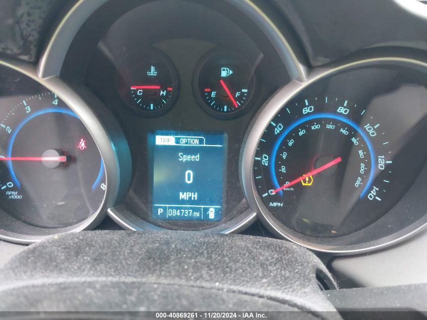 2016 CHEVROLET CRUZE LIMITED 1LT AUTO - 1G1PE5SB6G7197407