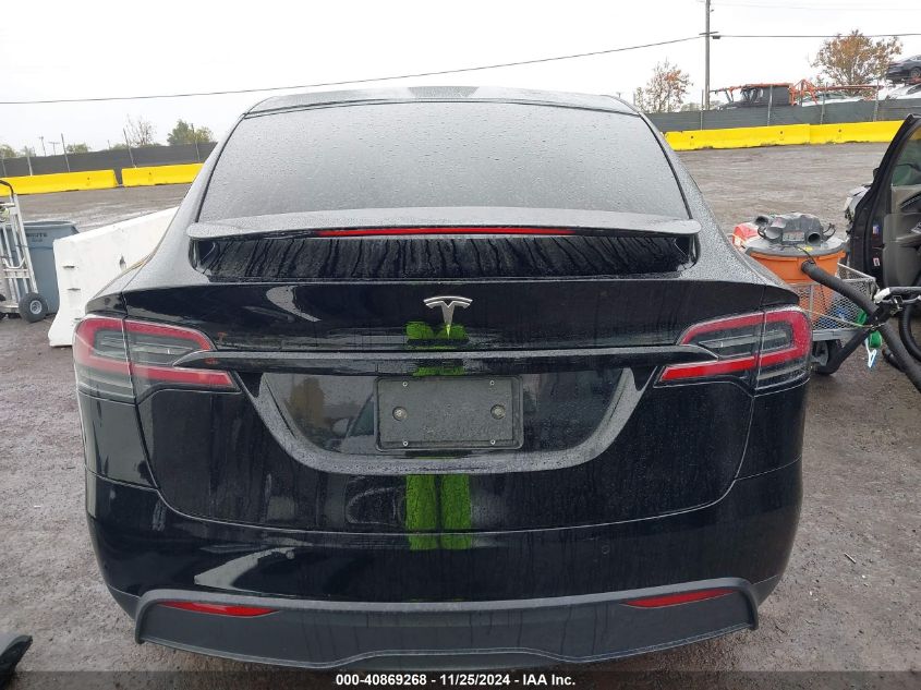 2023 Tesla Model X Dual Motor All-Wheel Drive/Standard Range VIN: 7SAXCAE52PF365066 Lot: 40869268