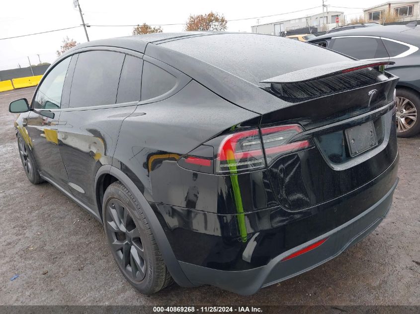 VIN 7SAXCAE52PF365066 2023 Tesla Model X, Dual Moto... no.3