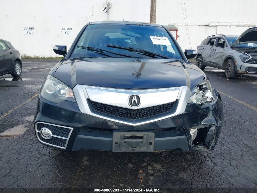 2010 Acura Rdx VIN: 5J8TB1H21AA003750 Lot: 40869283