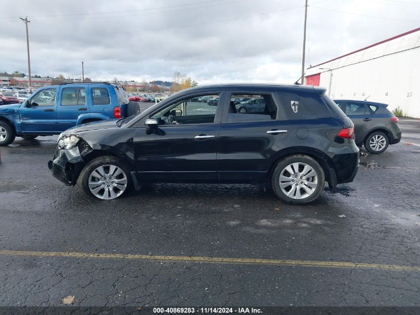 2010 Acura Rdx VIN: 5J8TB1H21AA003750 Lot: 40869283