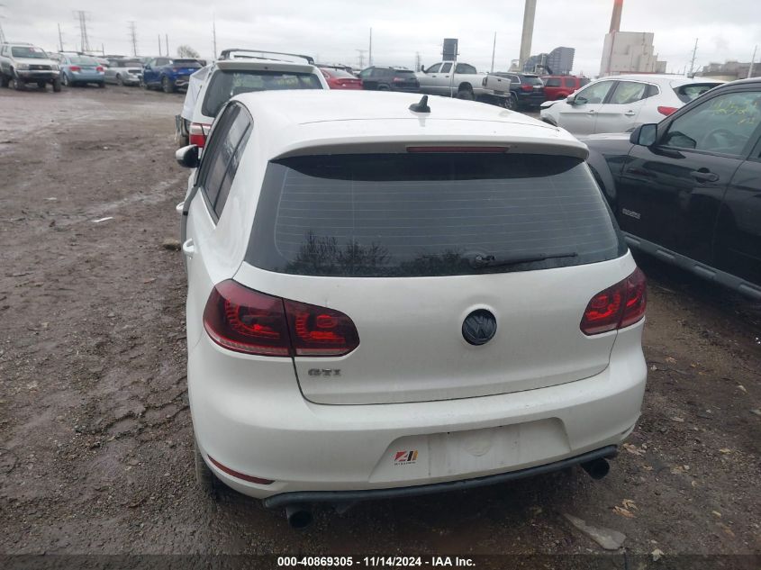 2013 Volkswagen Gti Drivers Edition VIN: WVWHD7AJ1DW135160 Lot: 40869305