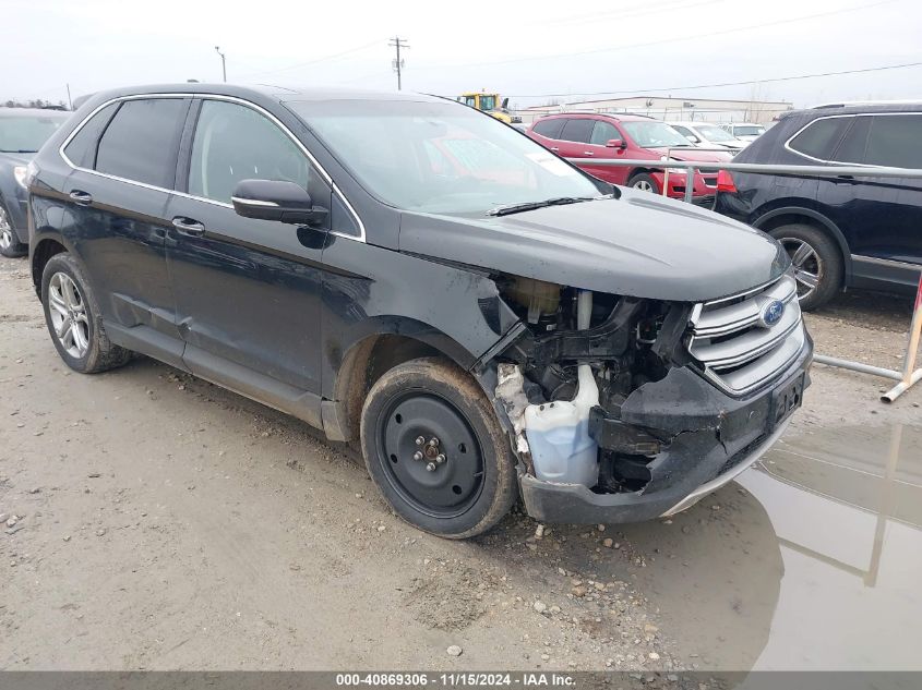 2017 Ford Edge Titanium VIN: 2FMPK4K99HBB90379 Lot: 40869306