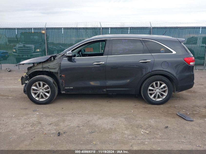 2017 Kia Sorento 3.3L Lx VIN: 5XYPGDA53HG327557 Lot: 40869318