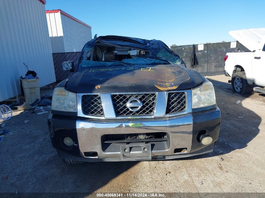 2005 Nissan Armada Le VIN: 5N1AA08A35N726312 Lot: 40869341