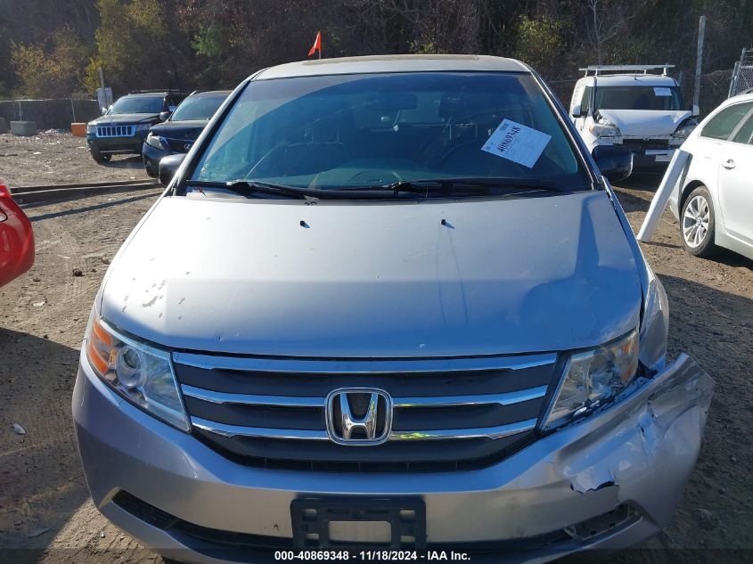 2011 Honda Odyssey Ex-L VIN: 5FNRL5H69BB016870 Lot: 40869348