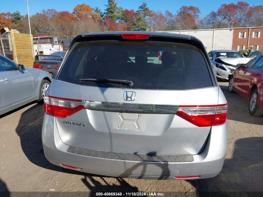 2011 Honda Odyssey Ex-L VIN: 5FNRL5H69BB016870 Lot: 40869348