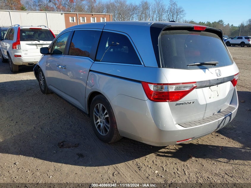 Vin: 5fnrl5h69bb016870, lot: 41358989, honda odyssey ex-l 20113