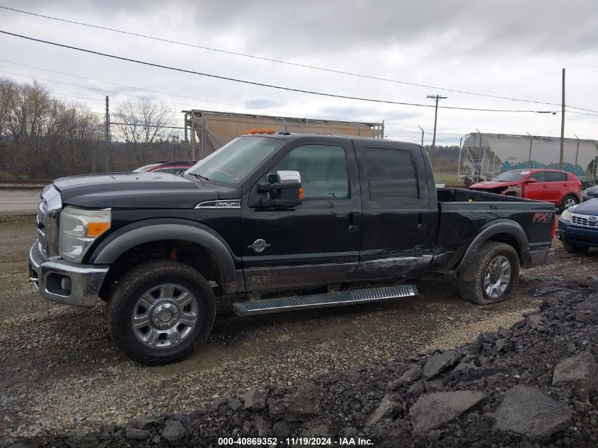 2012 Ford F-250 Lariat VIN: 1FT7W2BT7CEC85349 Lot: 40869352