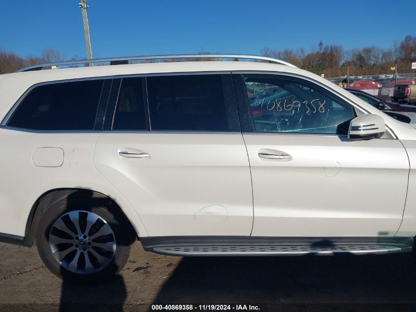 2018 Mercedes-Benz Gls 450 4Matic VIN: 4JGDF6EE1JB031623 Lot: 40869358