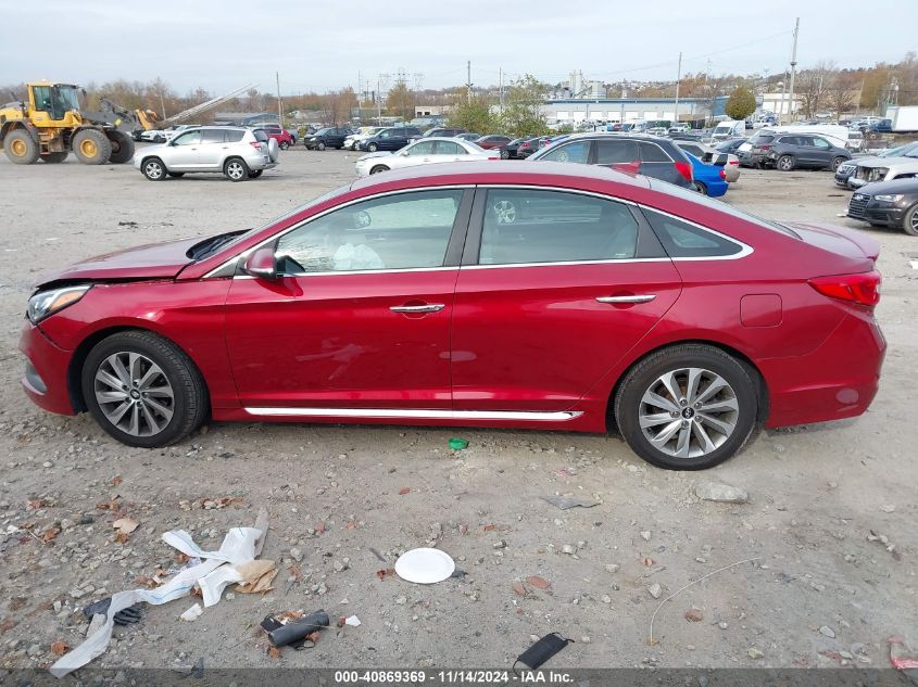 VIN 5NPE34AF8GH346737 2016 HYUNDAI SONATA no.14