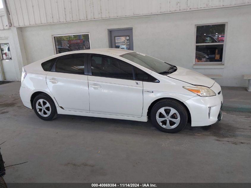 2015 Toyota Prius Two VIN: JTDKN3DU1F0456168 Lot: 40869384