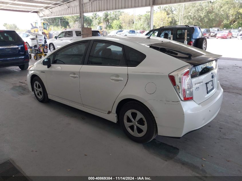 2015 Toyota Prius Two VIN: JTDKN3DU1F0456168 Lot: 40869384