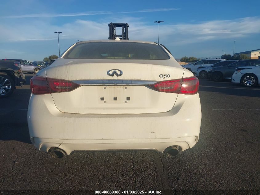 VIN JN1EV7AP2LM206545 2020 Infiniti Q50, Luxe no.16