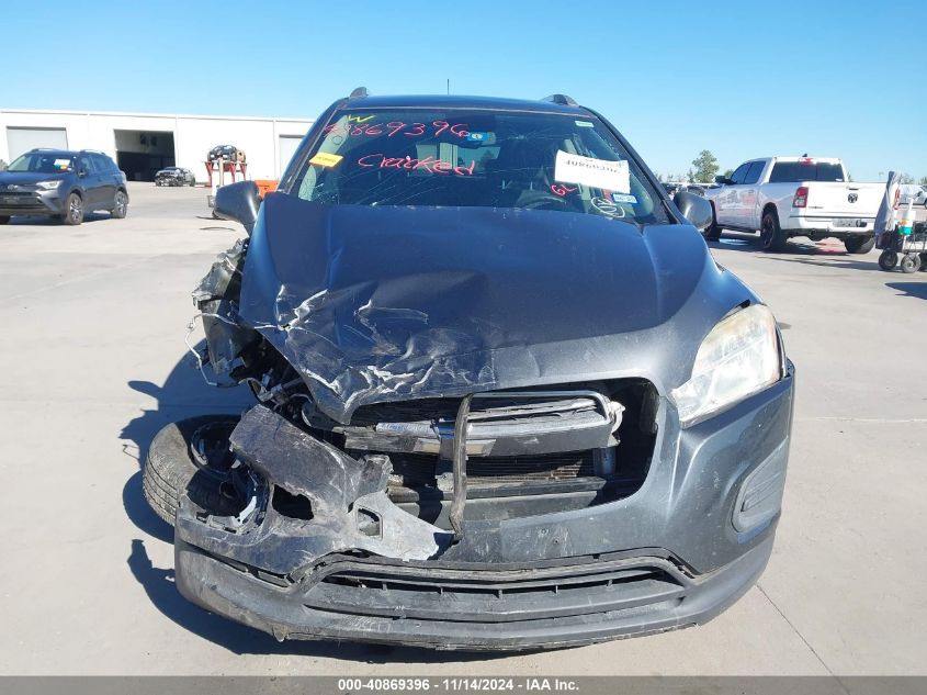 2016 Chevrolet Trax Lt VIN: 3GNCJLSB0GL166002 Lot: 40869396