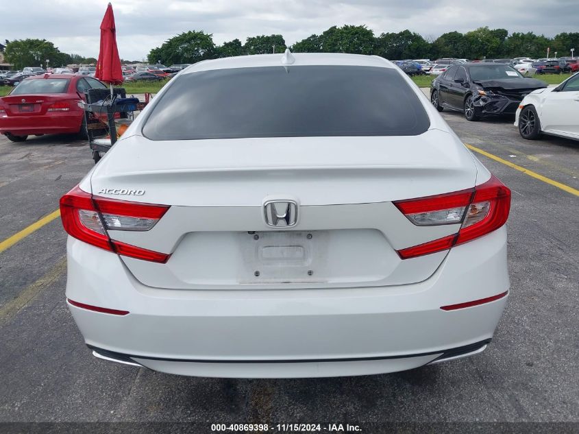 2018 Honda Accord Ex VIN: 1HGCV1F47JA096382 Lot: 40869398