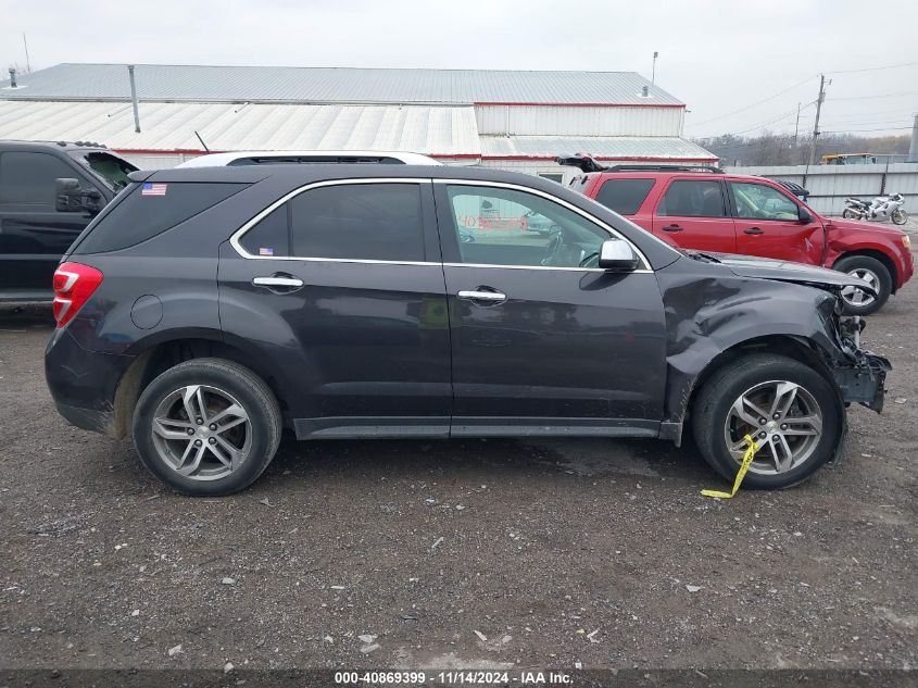 2016 Chevrolet Equinox Ltz VIN: 2GNFLGE35G6342453 Lot: 40869399