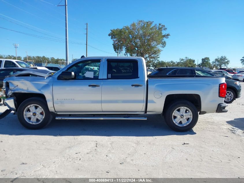 2014 Chevrolet Silverado 1500 1Lt VIN: 3GCPCREC0EG454989 Lot: 40869413