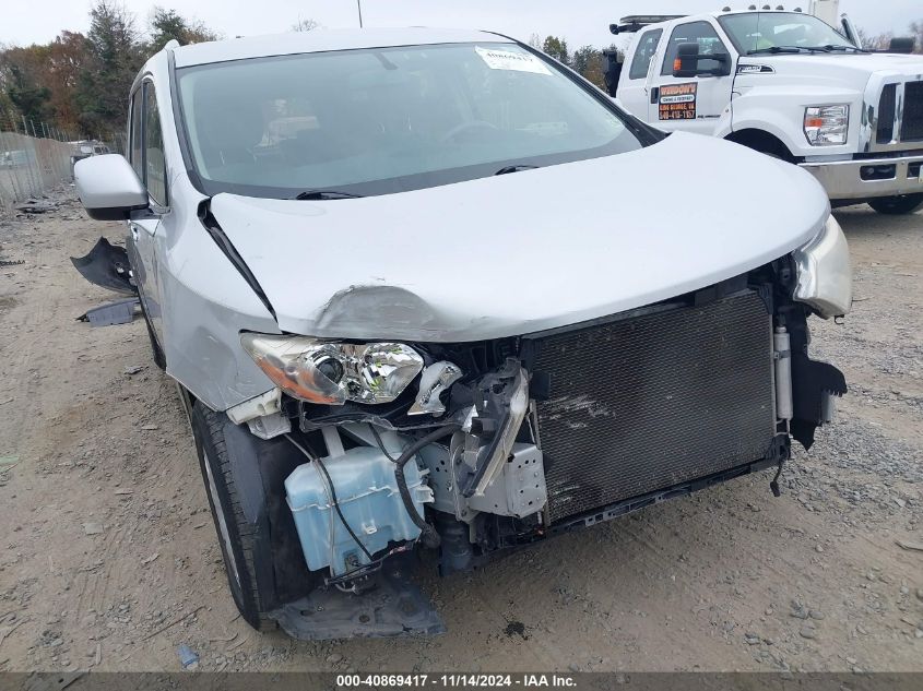 2013 Nissan Quest S VIN: JN8AE2KP4D9069100 Lot: 40869417