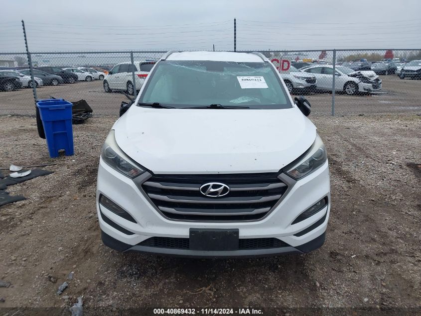 2016 Hyundai Tucson Sport VIN: KM8J33A27GU122530 Lot: 40869432