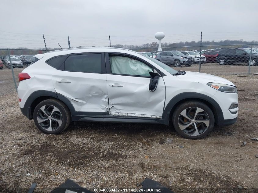 2016 Hyundai Tucson Sport VIN: KM8J33A27GU122530 Lot: 40869432