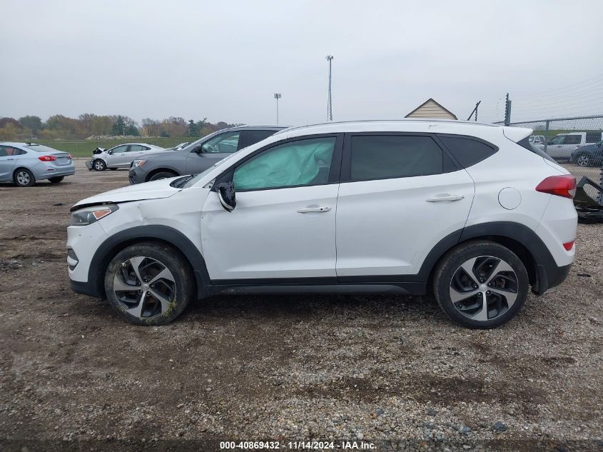 2016 Hyundai Tucson Sport VIN: KM8J33A27GU122530 Lot: 40869432