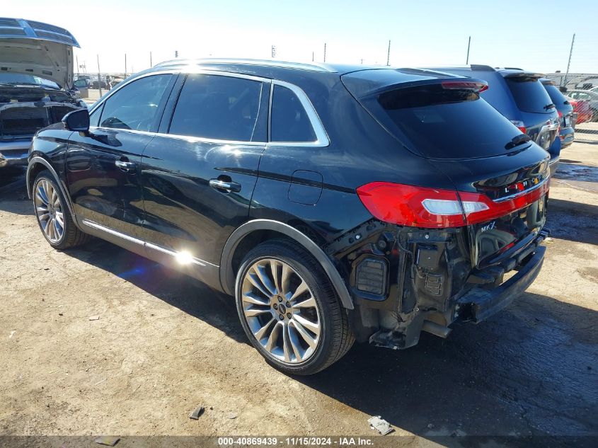 VIN 2LMPJ6LR3GBL40888 2016 Lincoln MKX, Reserve no.3