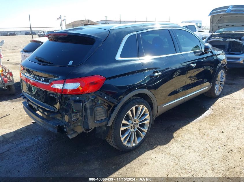 VIN 2LMPJ6LR3GBL40888 2016 Lincoln MKX, Reserve no.4