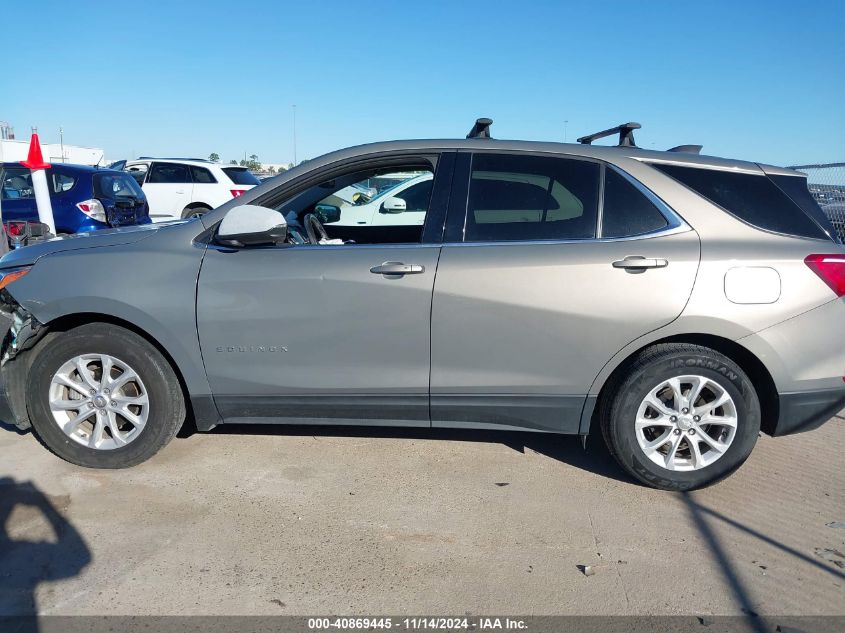 2018 Chevrolet Equinox Lt VIN: 3GNAXJEVXJS579607 Lot: 40869445