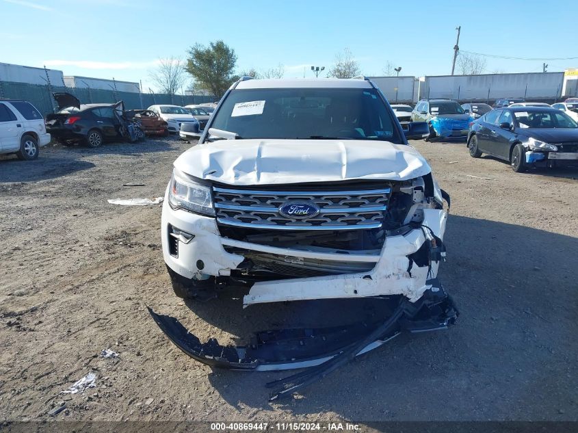 2018 Ford Explorer Xlt VIN: 1FM5K8D83J6883784 Lot: 40869447