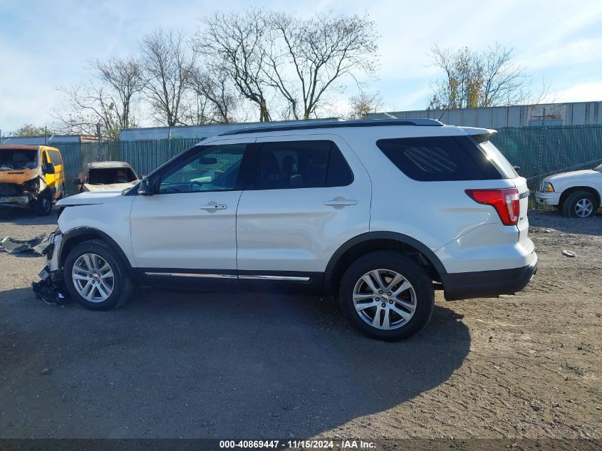 2018 Ford Explorer Xlt VIN: 1FM5K8D83J6883784 Lot: 40869447