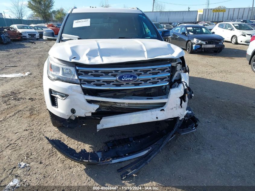 2018 Ford Explorer Xlt VIN: 1FM5K8D83J6883784 Lot: 40869447