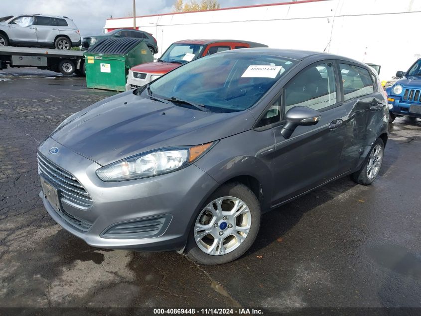 VIN 3FADP4EJ3EM241468 2014 Ford Fiesta, SE no.2