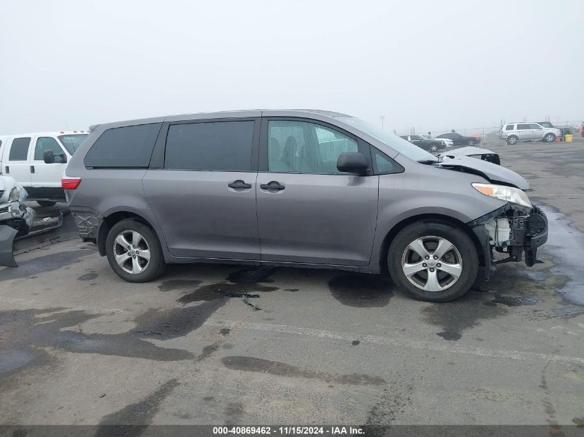 2015 Toyota Sienna L 7 Passenger VIN: 5TDZK3DC1FS666068 Lot: 40869462