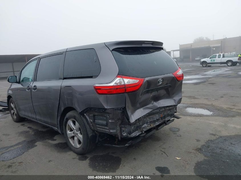 2015 Toyota Sienna L 7 Passenger VIN: 5TDZK3DC1FS666068 Lot: 40869462