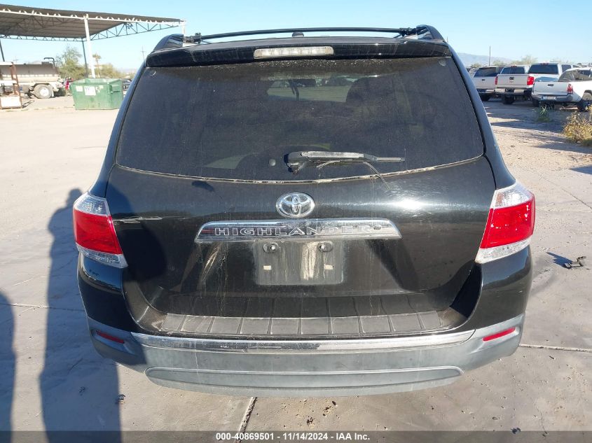 2013 Toyota Highlander Limited V6 VIN: 5TDYK3EH2DS125677 Lot: 40869501