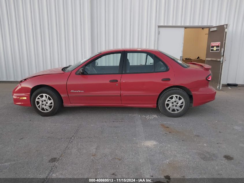 2000 Pontiac Sunfire Se VIN: 1G2JB5245Y7340120 Lot: 40869513