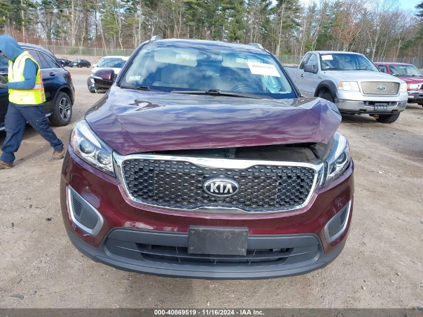 2017 Kia Sorento 2.4L Lx VIN: 5XYPGDA36HG222011 Lot: 40869519