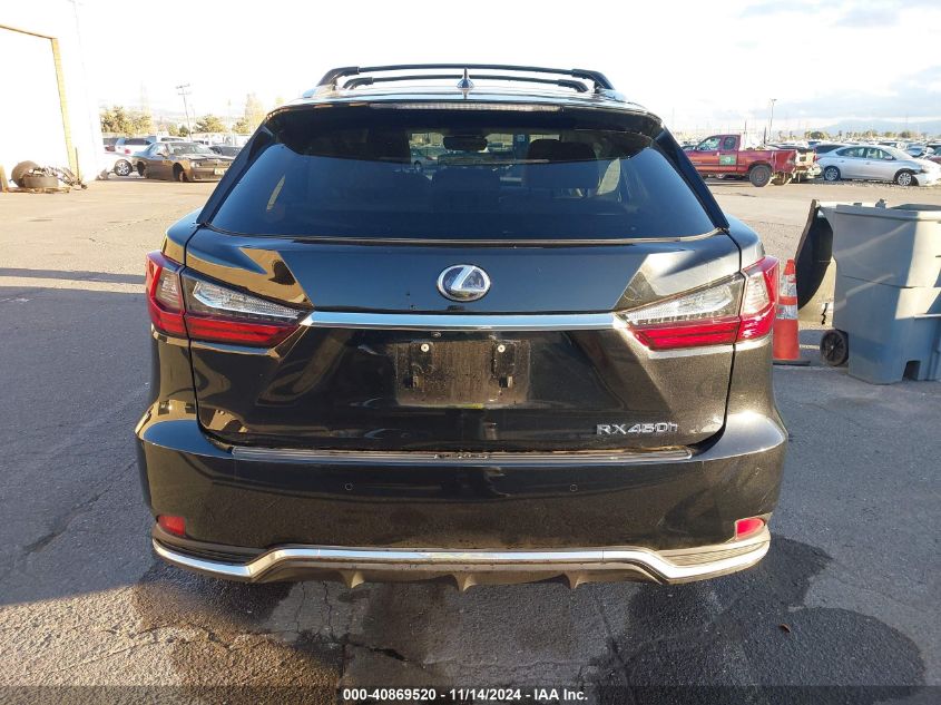 2020 Lexus Rx 450H VIN: 2T2HGMDA0LC046815 Lot: 40869520