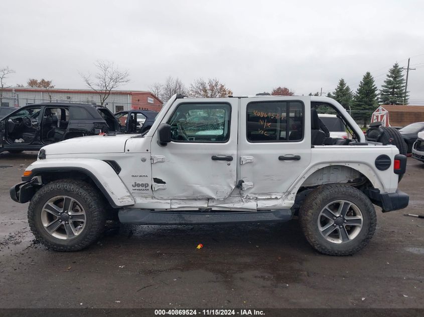 2019 Jeep Wrangler Unlimited Sahara VIN: 1C4HJXEGXKW589329 Lot: 40869524