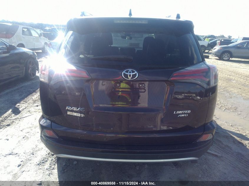 2016 Toyota Rav4 Limited VIN: 2T3DFREV8GW425528 Lot: 40869558