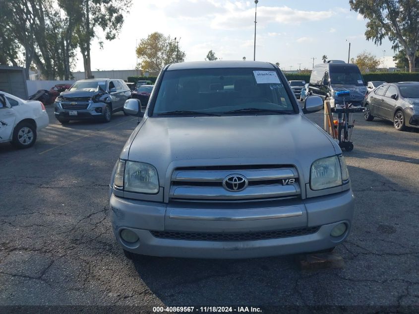 2004 Toyota Tundra Sr5 V8 VIN: 5TBET34104S436649 Lot: 40869567