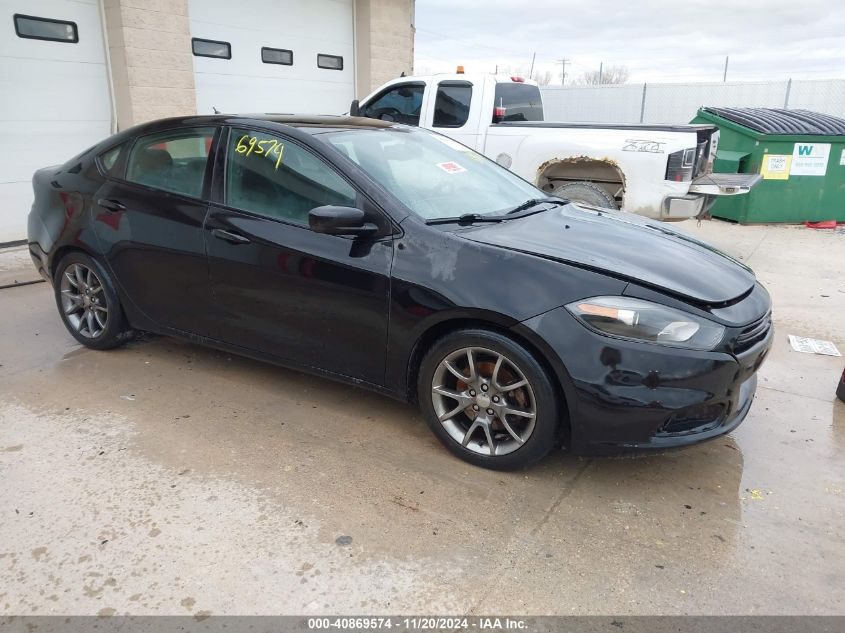 2014 Dodge Dart Sxt VIN: 1C3CDFBB4ED828012 Lot: 40869574