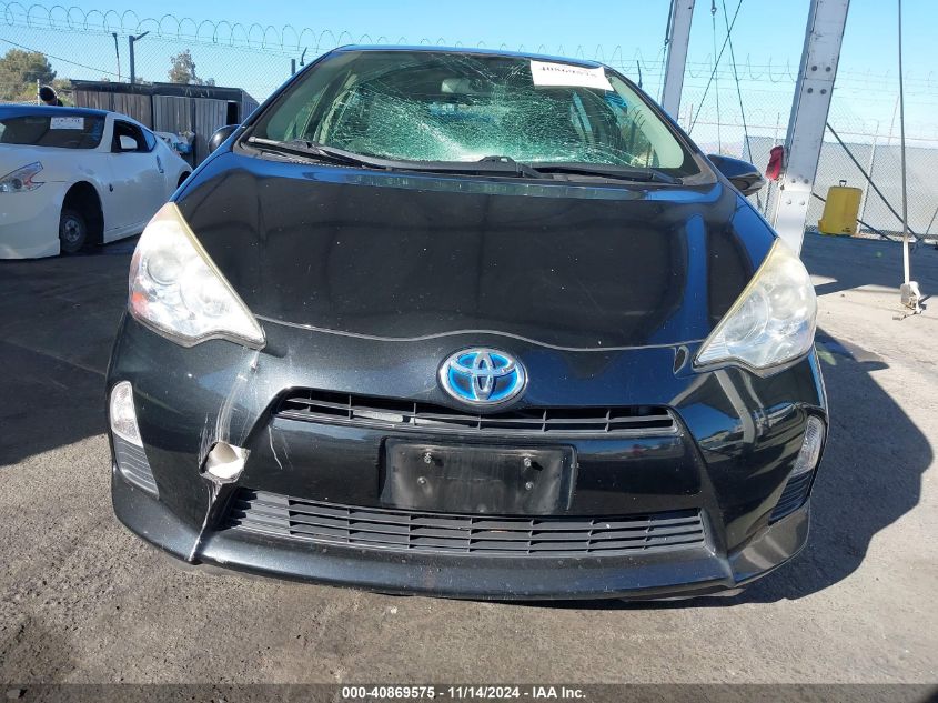 2012 Toyota Prius C Two VIN: JTDKDTB32C1522388 Lot: 40869575