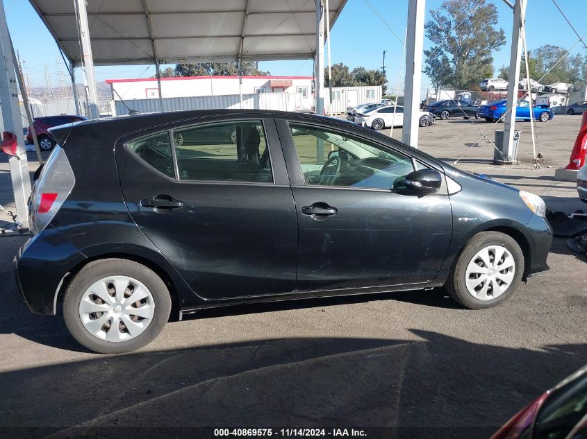 2012 Toyota Prius C Two VIN: JTDKDTB32C1522388 Lot: 40869575