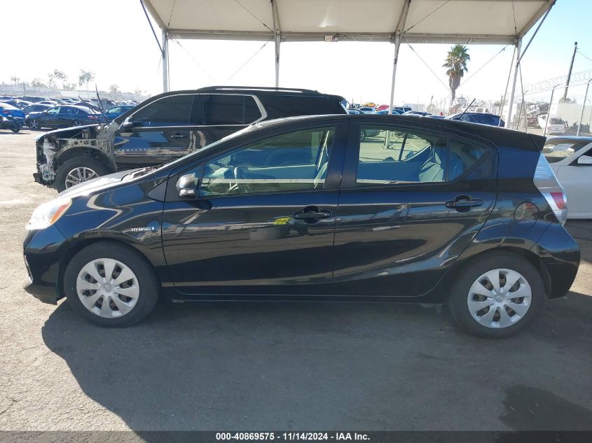 2012 Toyota Prius C Two VIN: JTDKDTB32C1522388 Lot: 40869575