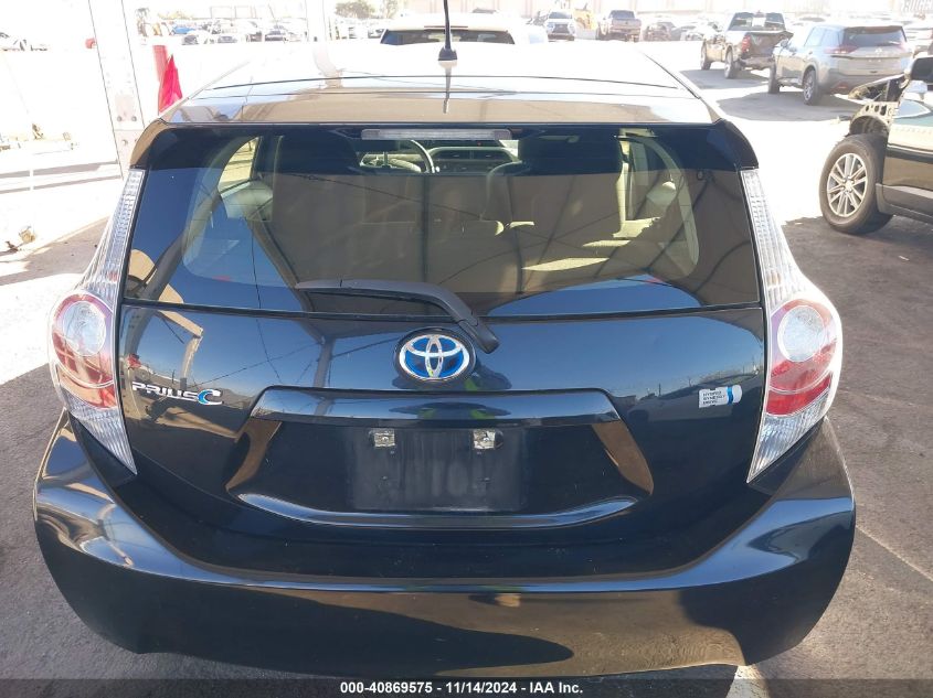 2012 Toyota Prius C Two VIN: JTDKDTB32C1522388 Lot: 40869575