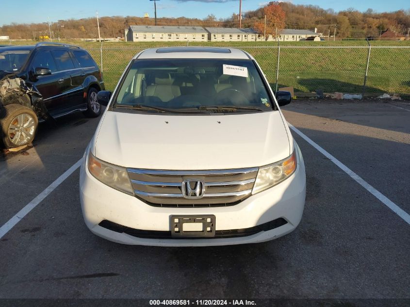 2012 Honda Odyssey Ex-L VIN: 5FNRL5H60CB136316 Lot: 40869581