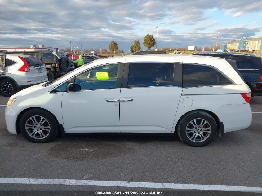 2012 Honda Odyssey Ex-L VIN: 5FNRL5H60CB136316 Lot: 40869581