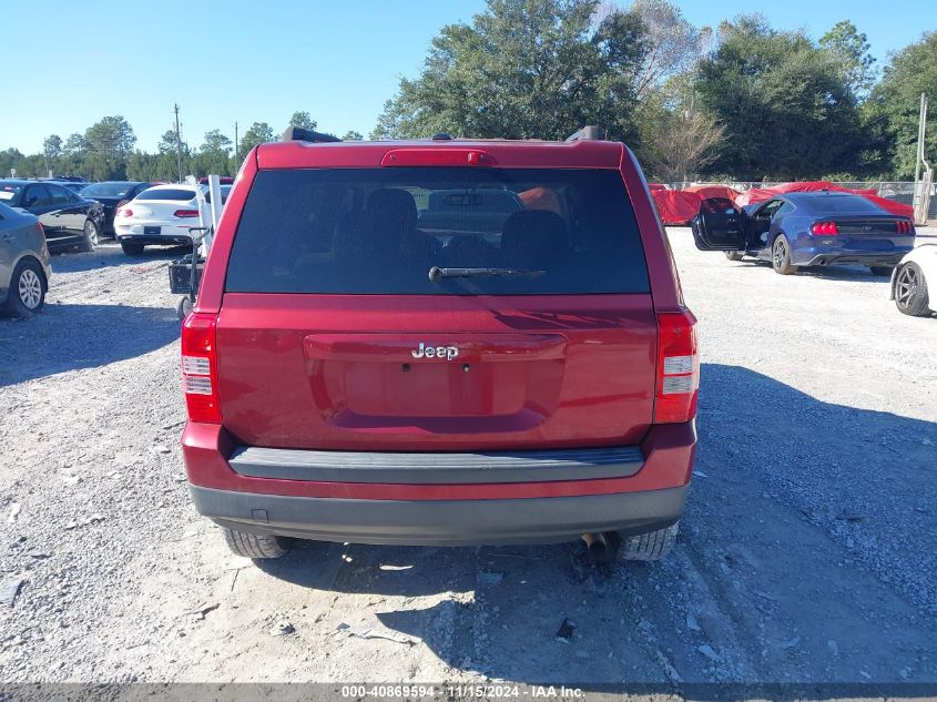 2016 Jeep Patriot Sport VIN: 1C4NJPBA2GD547078 Lot: 40869594